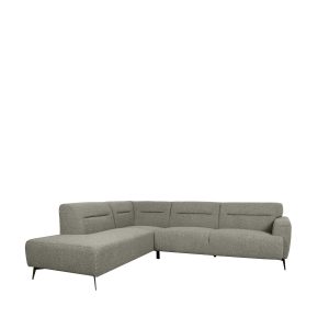 LABEL51 Hoekbank Bolzano Links – Grijs Bouclé – 270x227x80cm LABEL51 Hoekbank Bolzano Links – Grijs Bouclé – 270x227x80cm