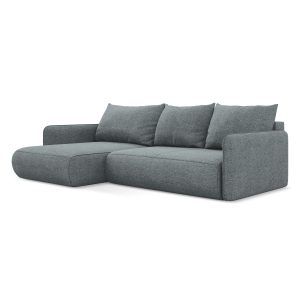 LaMiaSofa hoekbank links Palermo – chenille stof – jeans – 240x148x86 LaMiaSofa hoekbank links Palermo – chenille stof – jeans – 240x148x86
