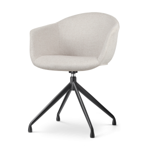 Nolon Nola-Otis Eetkamerstoel Beige – Draaibaar Zwart Onderstel Nolon Nola-Otis Eetkamerstoel Beige – Draaibaar Zwart Onderstel
