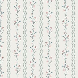 Laura Ashley Vliesbehang – Blencow Stripe Dark Duck Egg 10mx52cm Laura Ashley Vliesbehang – Blencow Stripe Dark Duck Egg 10mx52cm
