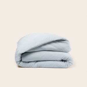 Madura Dekbedovertrek Lou baby blauw 100×140 cm Madura Dekbedovertrek Lou baby blauw 100×140 cm