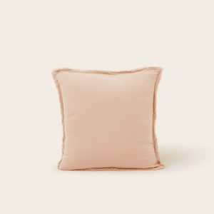 Madura Kussensloop Lou roze perzik 40×40 cm Madura Kussensloop Lou roze perzik 40×40 cm