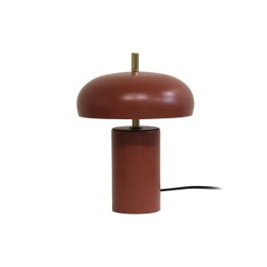 Leitmotiv tafellamp Joya – rood – 18x18x24cm – Paddenstoellamp Leitmotiv tafellamp Joya – rood – 18x18x24cm – Paddenstoellamp