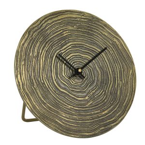 Light & Living klok ALOCIL – 20×0.5x20cm – brons Light & Living klok ALOCIL – 20×0.5x20cm – brons