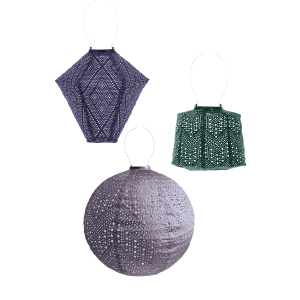 Lumiz solar lampion – wenen set – 3 stuks Lumiz solar lampion – wenen set – 3 stuks