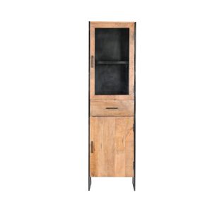 Livingfurn kabinetkast Elin – 180cm – bruin Livingfurn kabinetkast Elin – 180cm – bruin
