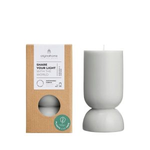 Originalhome kaars organische vorm – lichtgrijs – S Originalhome kaars organische vorm – lichtgrijs – S
