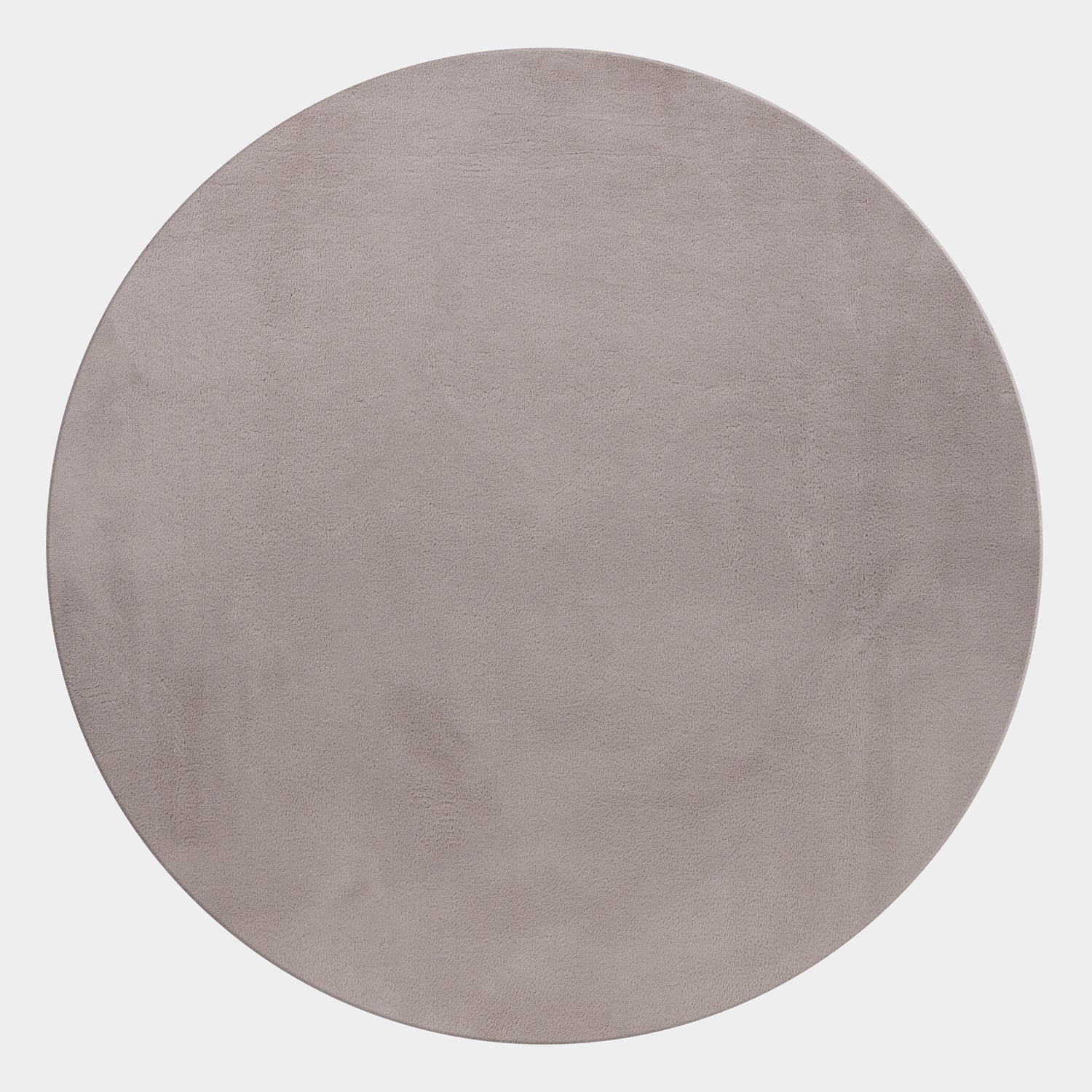 Mrcarpet vloerkleed Fluffy - beige - Ø 160 cm