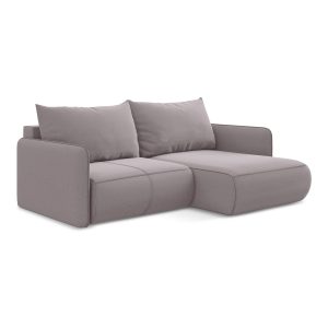 LaMiaSofa hoekbank rechts Palermo – velours – lavendel – 207x148x86 LaMiaSofa hoekbank rechts Palermo – velours – lavendel – 207x148x86