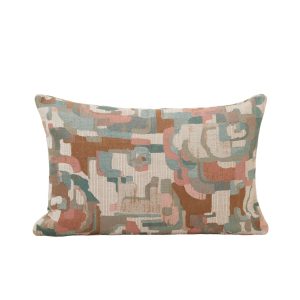 Madura Kussenovertrek Mohira beige en veelkleurig 40×60 cm Madura Kussenovertrek Mohira beige en veelkleurig 40×60 cm