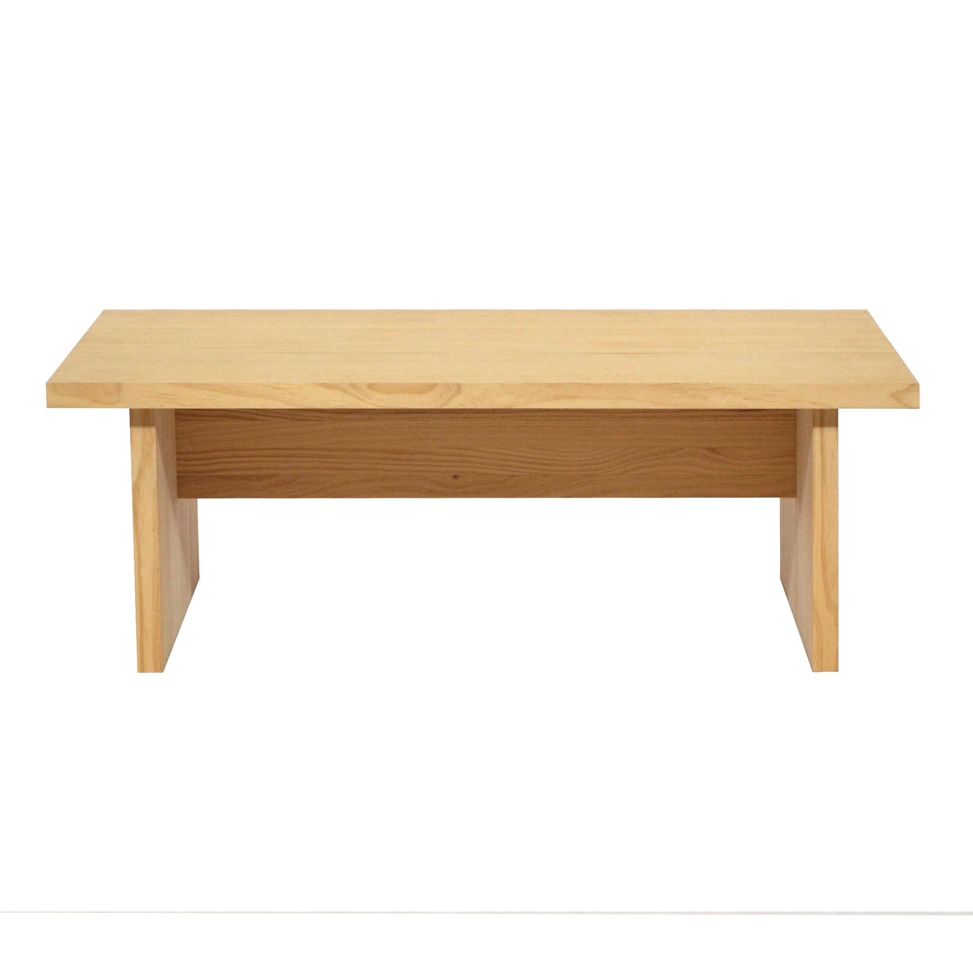 Naan Furniture Salontafel Binibeca - Ongelakt massief hout - 100 x 60