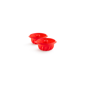 Lékué Bakvorm Mini Savarin, set van 2 Lékué Bakvorm Mini Savarin, set van 2