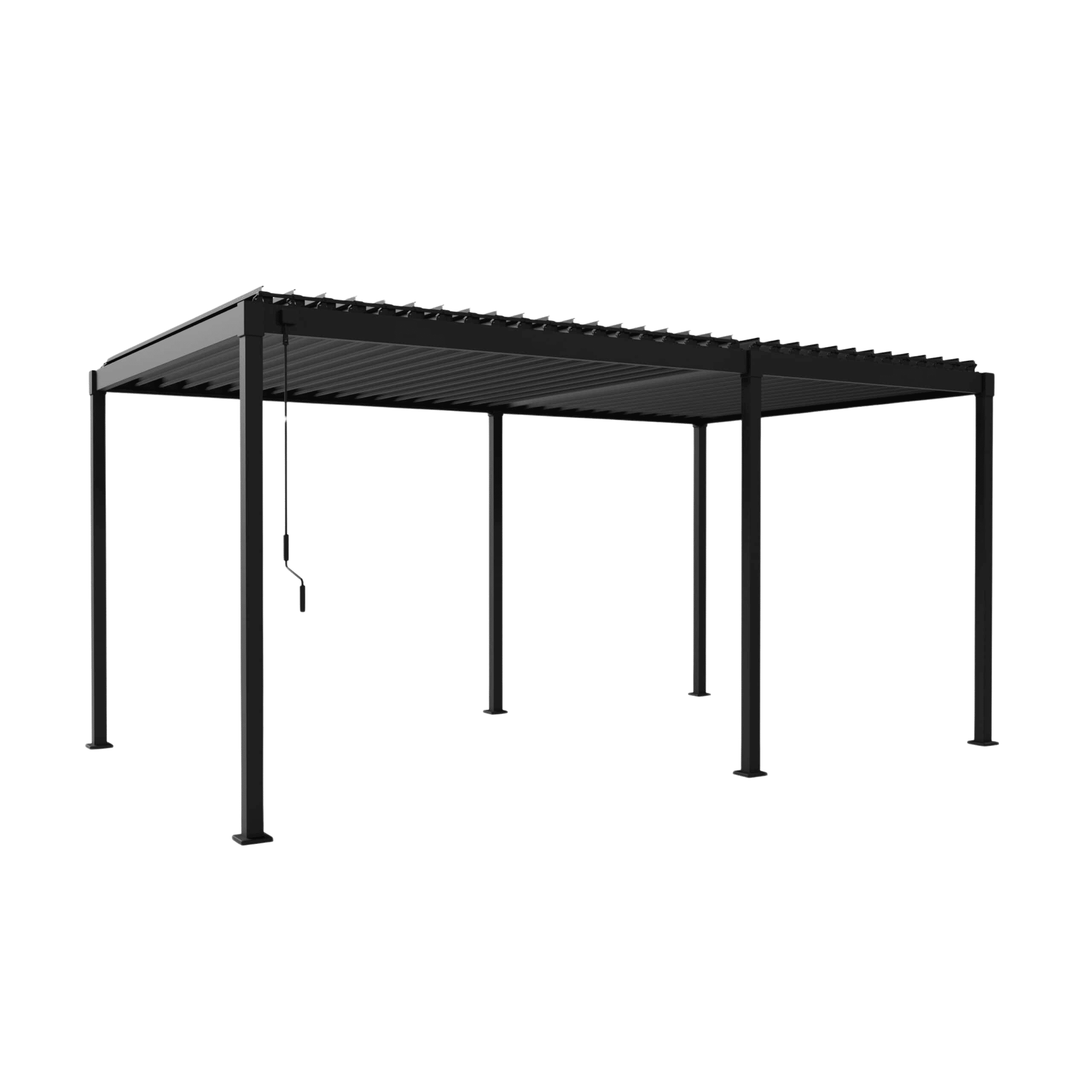 MIRADOR Pergola 80 Solid 3x5m - Antraciet