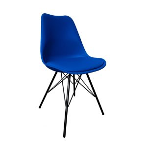 Kick kuipstoel Metal Luuk – Donkerblauw Kick kuipstoel Metal Luuk – Donkerblauw