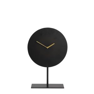 Light & Living klok Waiwo – zwart – Ø30cm Light & Living klok Waiwo – zwart – Ø30cm