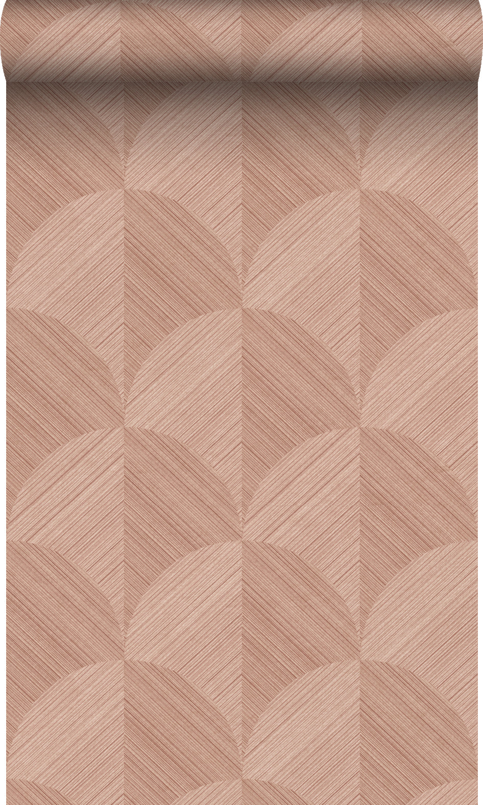 Origin Wallcoverings behang 3D-motief terracotta roze - 53 cm x 10.05