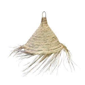 NOA MAY Hanglamp Zarah – naturel – palmblad – Ø 55 x h 45 cm NOA MAY Hanglamp Zarah – naturel – palmblad – Ø 55 x h 45 cm