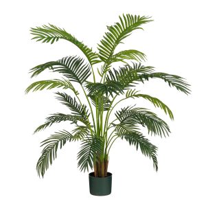 Mica Decorations Areca Palm Kunstplant in Pot – H134 x Ø50 cm – Groen Mica Decorations Areca Palm Kunstplant in Pot – H134 x Ø50 cm – Groen