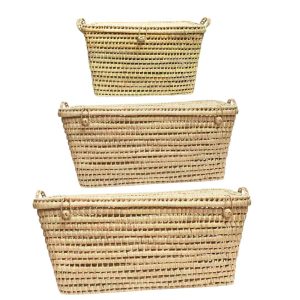 NOA MAY Mand Berber – naturel -palmblad – 60 x 35 x 35 cm NOA MAY Mand Berber – naturel -palmblad – 60 x 35 x 35 cm