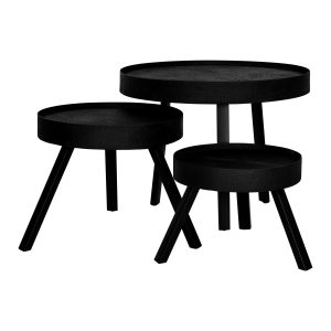 Kick salontafelset Job – Zwart Kick salontafelset Job – Zwart