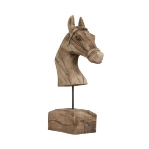 Light & Living ornament Horse – bruin – 25x14x48cm Light & Living ornament Horse – bruin – 25x14x48cm