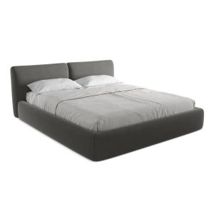LaMiaSofa Bed met opbergruimte Milano – velours – staal – 200x228x82 LaMiaSofa Bed met opbergruimte Milano – velours – staal – 200x228x82