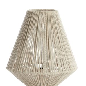 Light & Living tafellamp FELIDA – Ø28x32cm – wit