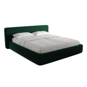 LaMiaSofa Bed met opbergruimte Firenze – velours – flessengroen – 220x LaMiaSofa Bed met opbergruimte Firenze – velours – flessengroen – 220x