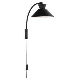 Nordlux Dial Wandlamp – Ø25cm – E27 – Zwart Nordlux Dial Wandlamp – Ø25cm – E27 – Zwart