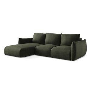 LaMiaSofa hoekbank links Savona – textuurstof – olijf – 242x162x90 LaMiaSofa hoekbank links Savona – textuurstof – olijf – 242x162x90
