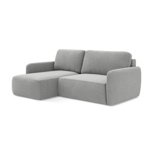 LaMiaSofa hoekbank links Corle – textuurstof – lichtgrijs – 207x148x86 LaMiaSofa hoekbank links Corle – textuurstof – lichtgrijs – 207x148x86