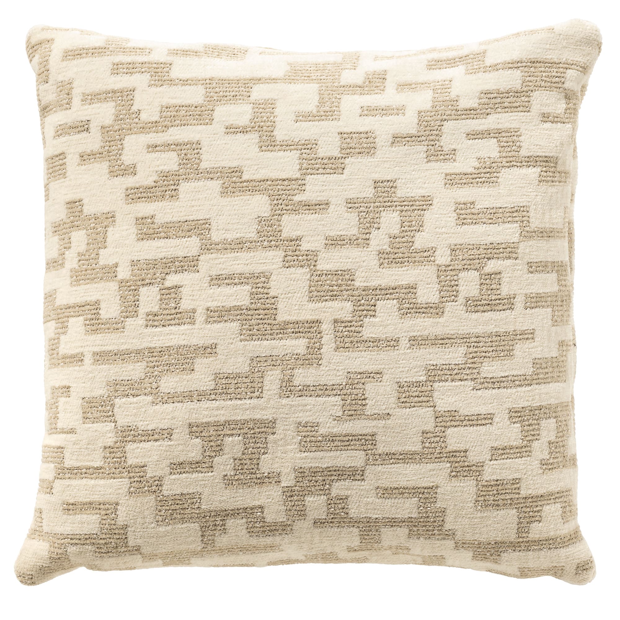 MALENE | sierkussen 45x45 cm | Brown Rice | beige | Hoii
