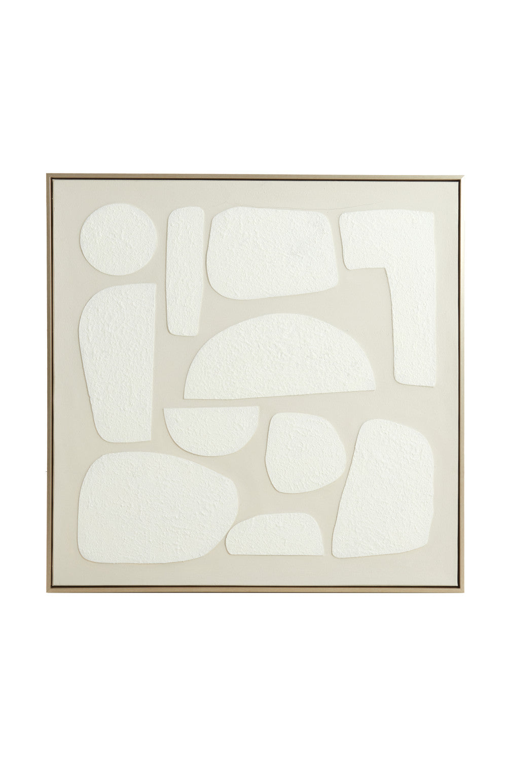 Light & Living ornament NIEVES - 80x3.5x80 cm - bruin