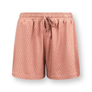 Pip Studio – Bob Pyjama Korte Broek Dames – Thousand Leaves – Roze – M Pip Studio – Bob Pyjama Korte Broek Dames – Thousand Leaves – Roze – M
