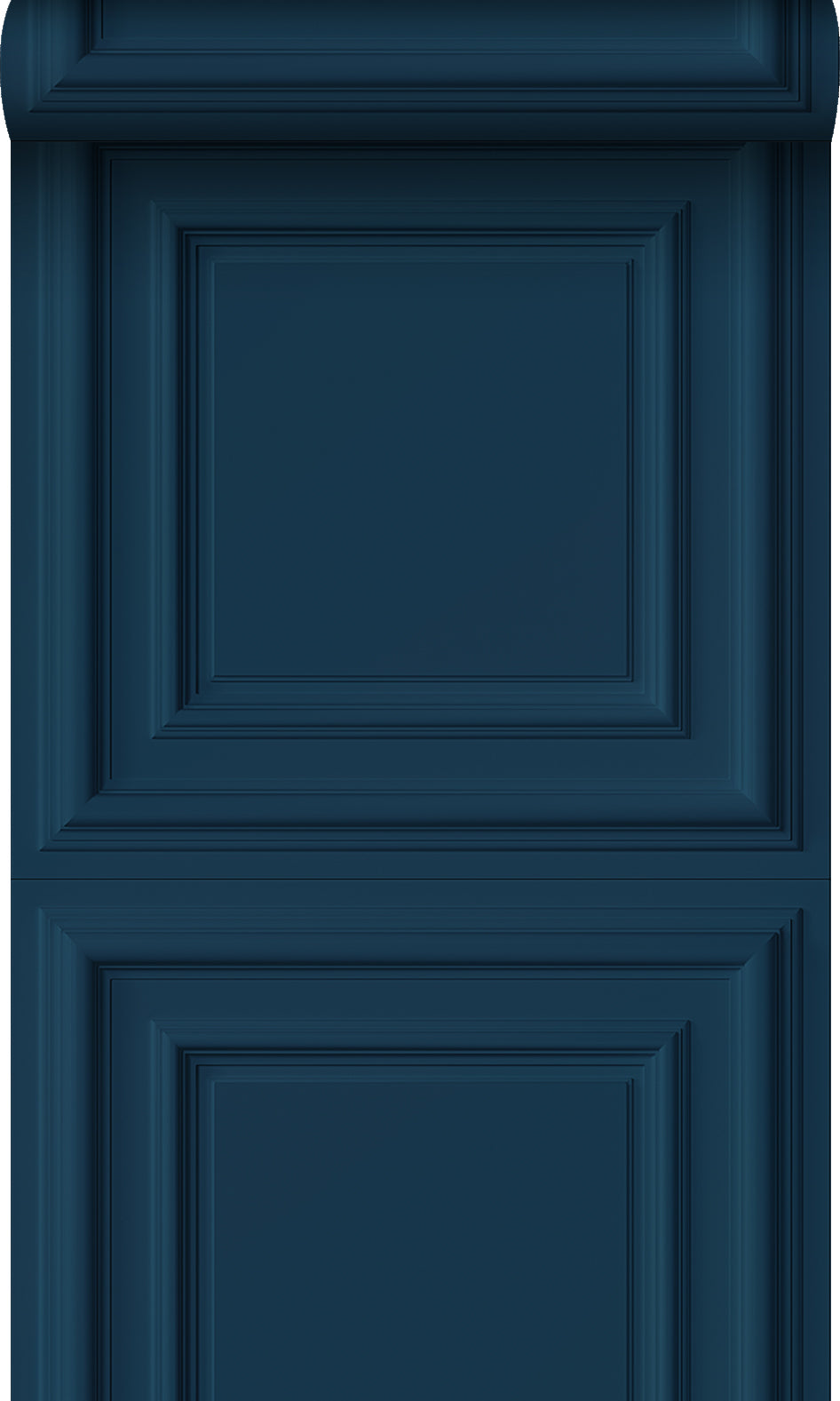 Origin Wallcoverings behang wandpanelen donkerblauw - 53 cm x 10.05 m