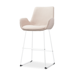 Nolon Nino-Eef Barkruk Beige – met Armleuning – Wit – 65 cm Nolon Nino-Eef Barkruk Beige – met Armleuning – Wit – 65 cm