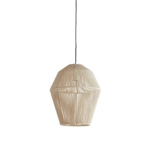 Light & Living hanglamp Deya – wit – Ø38cm Light & Living hanglamp Deya – wit – Ø38cm