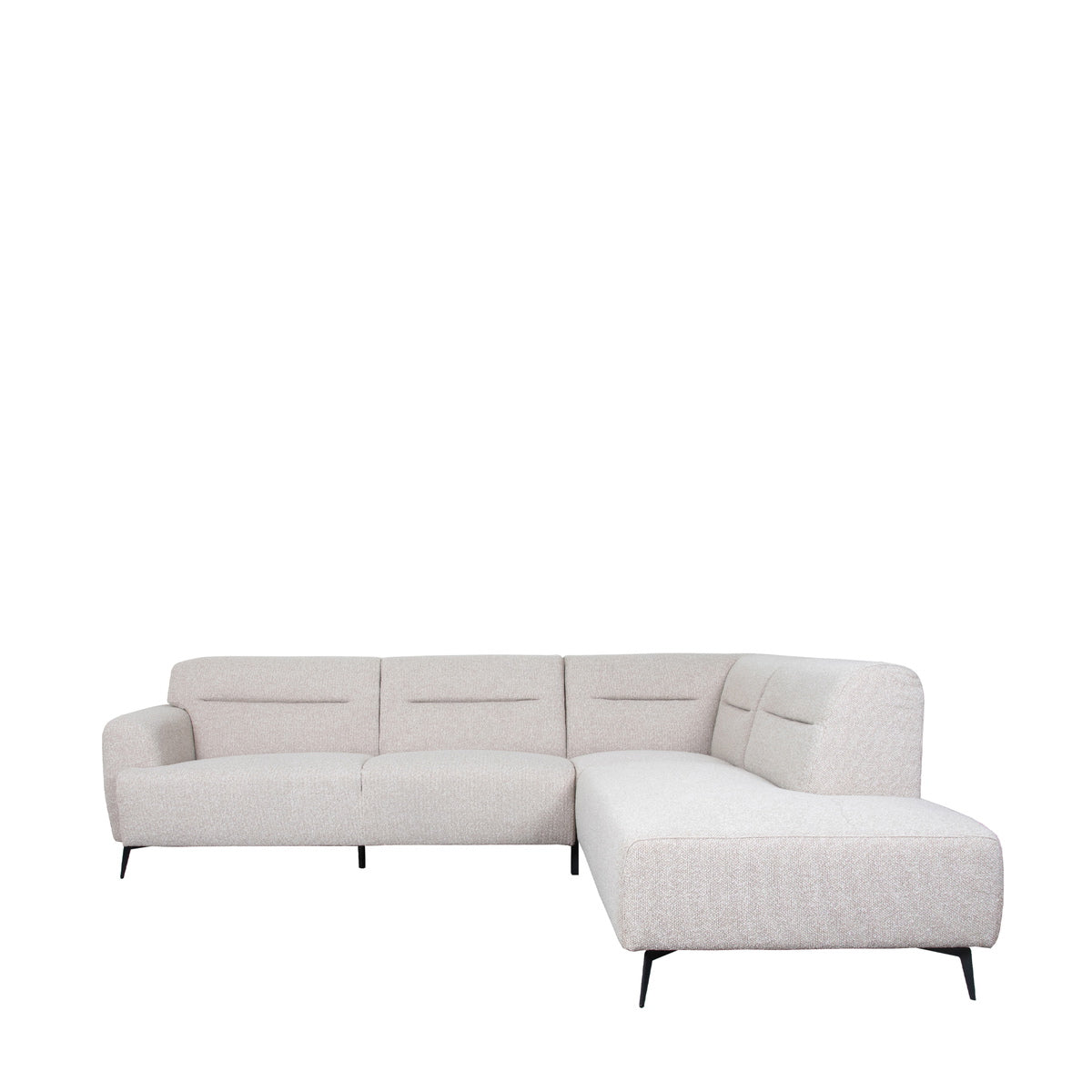 LABEL51 Hoekbank Bolzano Rechts - Naturel Bouclé - 270x227x80cm