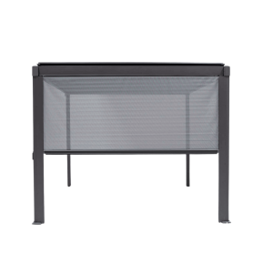 MIRADOR 80/88 Windscherm 3m voor Solid Pergola's – Antraciet MIRADOR 80/88 Windscherm 3m voor Solid Pergola's – Antraciet