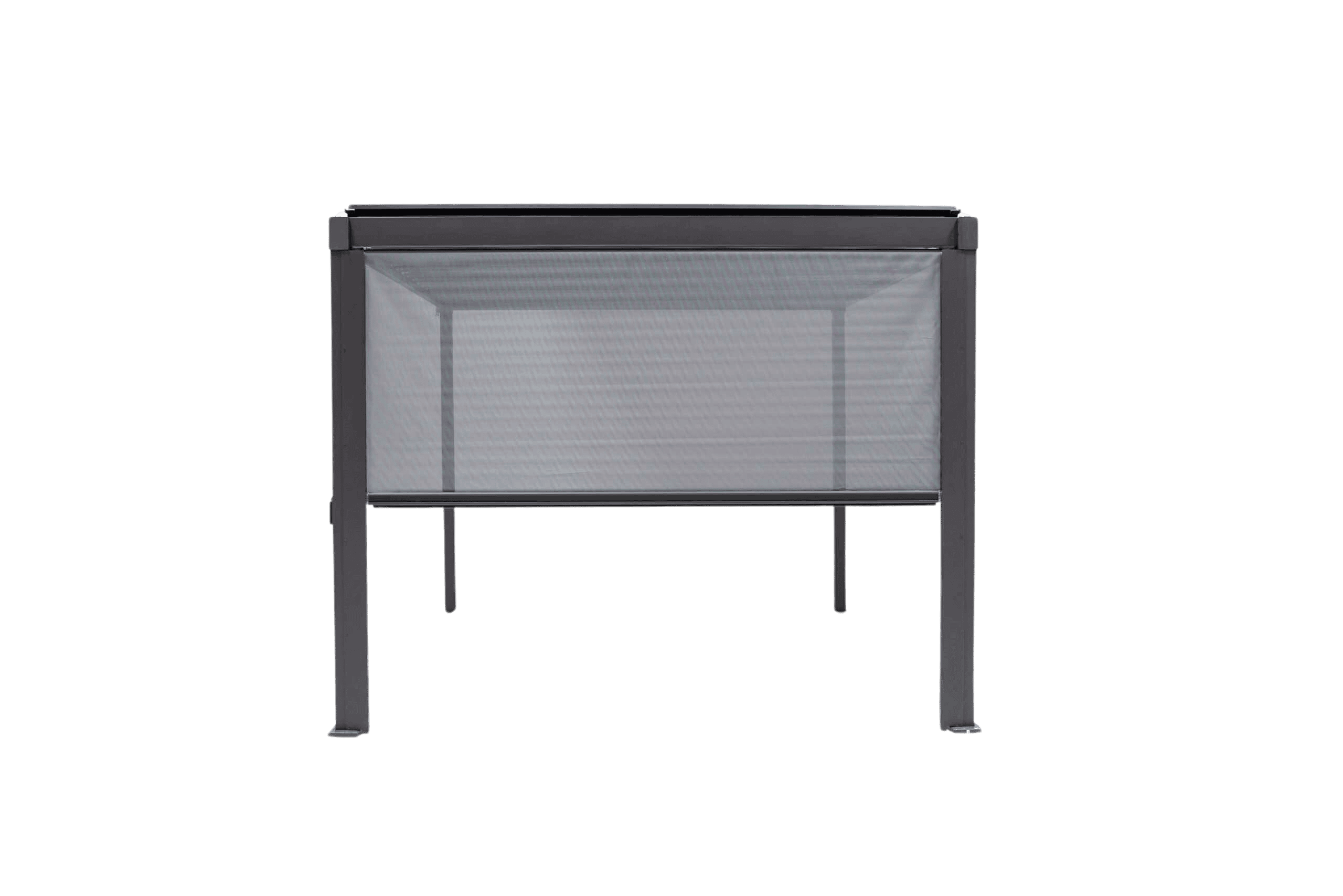MIRADOR 80/88 Windscherm 3m voor Solid Pergola's - Antraciet