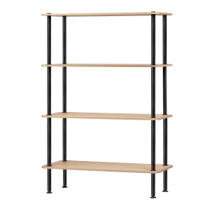 noo.ma Teidi 4-laags open boekenkast eikenlook – modulair, gereedschap noo.ma Teidi 4-laags open boekenkast eikenlook – modulair, gereedschap