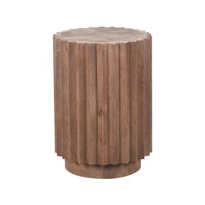 LABEL51 Bijzettafel Novan – Donkerbruin Mangohout – 35x35x48cm LABEL51 Bijzettafel Novan – Donkerbruin Mangohout – 35x35x48cm