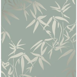 Origin Wallcoverings behang bamboe bladeren groen – 53 cm x 10.05 m – Origin Wallcoverings behang bamboe bladeren groen – 53 cm x 10.05 m –