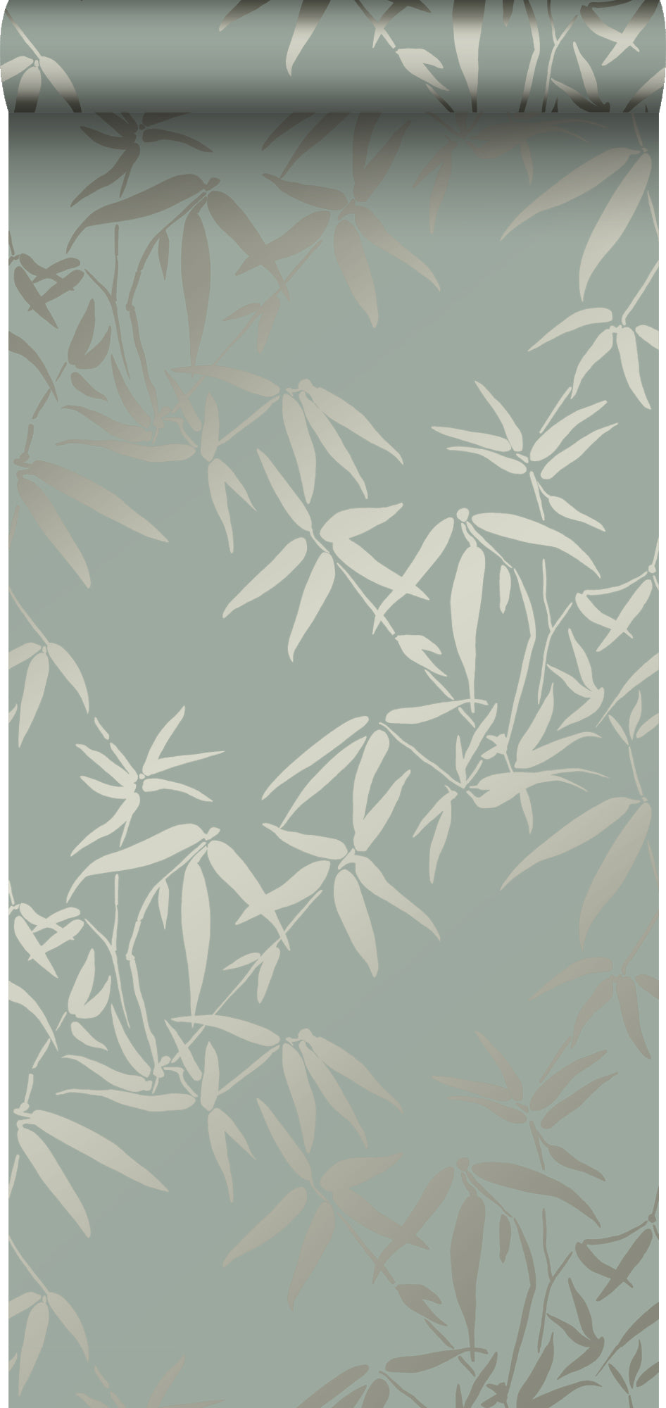 Origin Wallcoverings behang bamboe bladeren groen - 53 cm x 10.05 m -