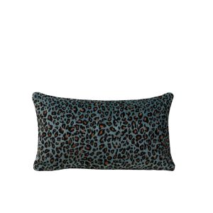 Madura Kussenovertrek Leopoldo blauw en reebruin 28×47 cm Madura Kussenovertrek Leopoldo blauw en reebruin 28×47 cm