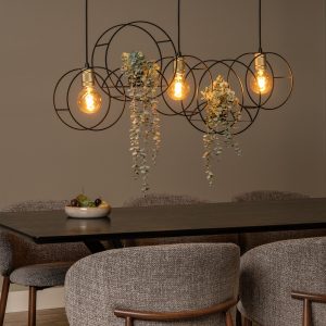 Lucide hanglamp CIRCLE – 3xE27 – Zwart Lucide hanglamp CIRCLE – 3xE27 – Zwart