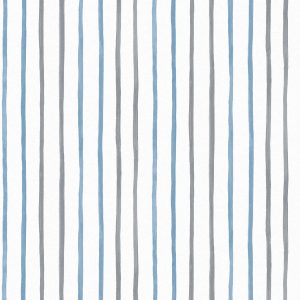 Laura Ashley Vliesbehang – Painterly Stripe – Blue – Blauw 10mx52cm Laura Ashley Vliesbehang – Painterly Stripe – Blue – Blauw 10mx52cm