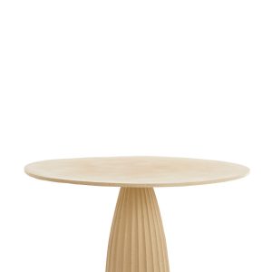 Light & Living eettafel VEGLIA – Ø120×78 cm – bruin Light & Living eettafel VEGLIA – Ø120×78 cm – bruin