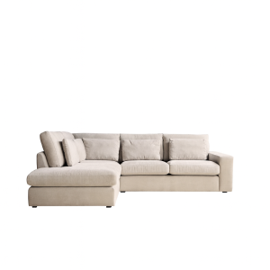 MySofa Hoekbank Jesse – Beige Stof Links – 271x222x92cm MySofa Hoekbank Jesse – Beige Stof Links – 271x222x92cm