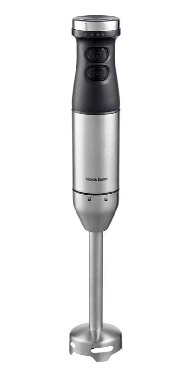 Nordic Sense staafmixerset, 800 watt, zwart/zilver